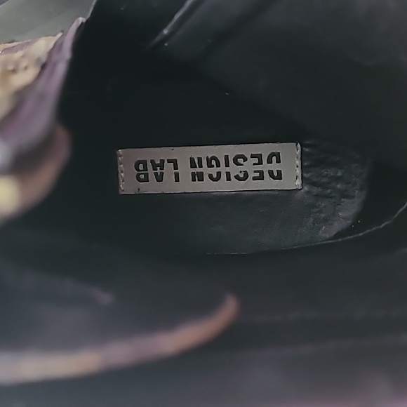 Design Lab Aurora Camo Combat Boots - 8 - Picture 12 of 15